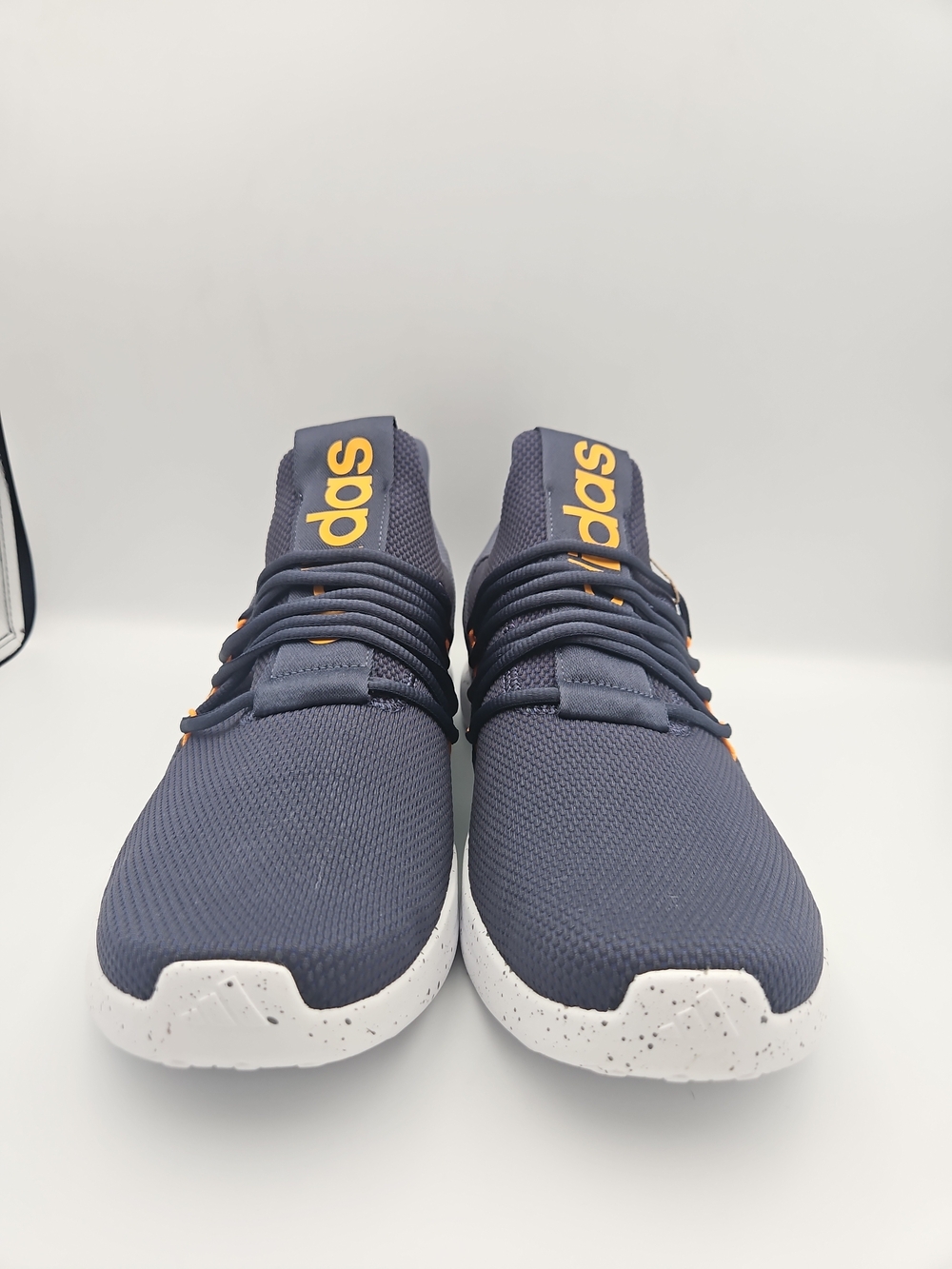 adidas Navy Sneakers with Orange Details - Picture 2 of 9